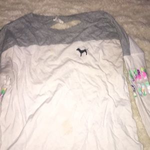 Pink long sleeve shirt